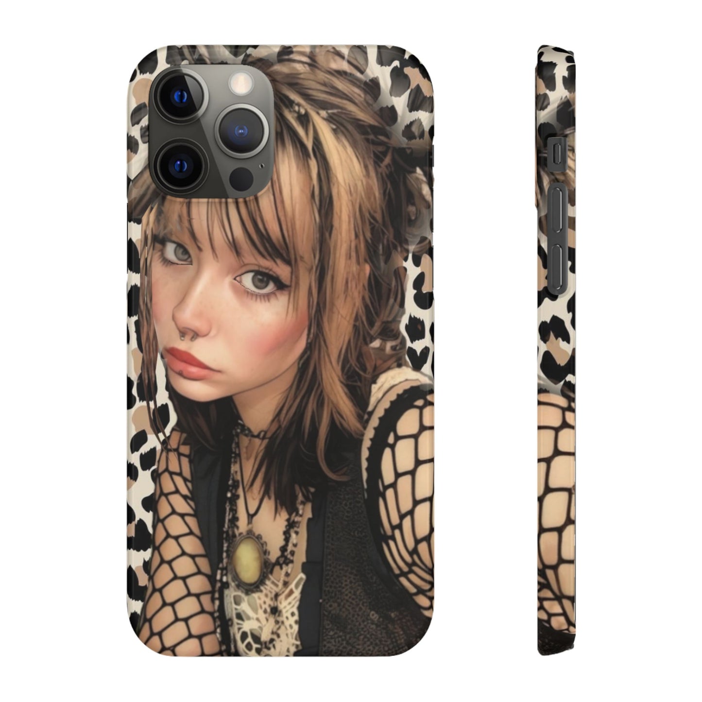 Gothical Leopard Snap Phone Case