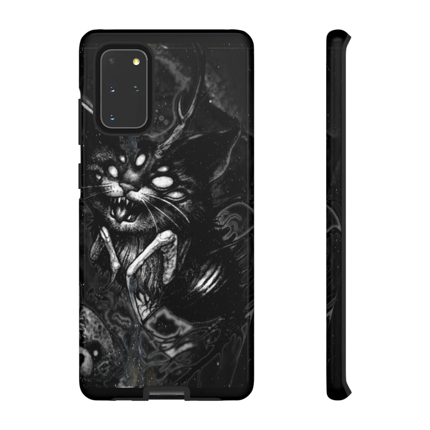 Scarey Cat Creature Tough Phone Case